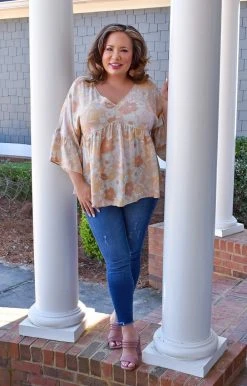 Andree - PT10151-PP - 21522 If You Insist Floral Top - Multi