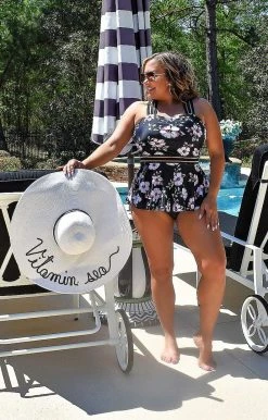 Queen - 122532 - 33022 SWIMWEAR Island Charmer Two Piece Skirted Swimsuit