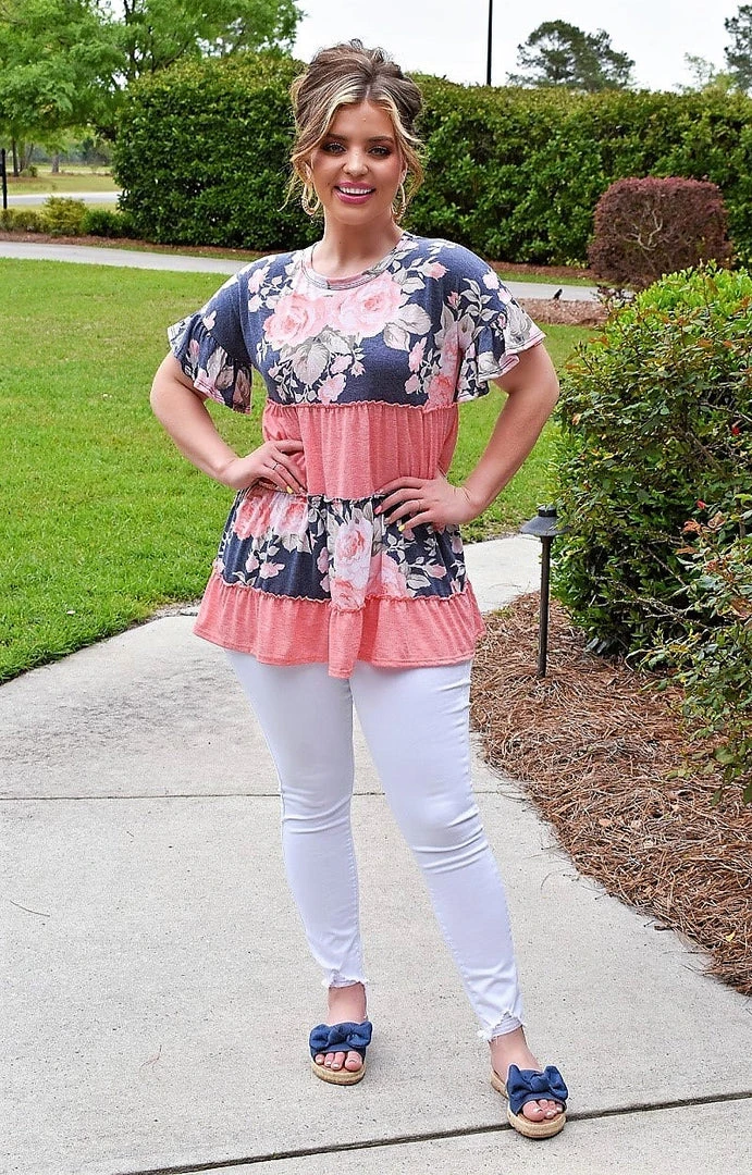 Heimish - BL-ST2181-12 - 42022 TOPS Where It All Began Colorblock Top