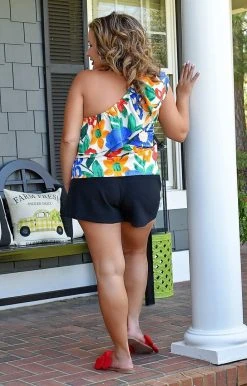 TCEC - CT7580 - 33022 TOPS Still Having Fun Floral Top - Multi