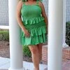 TCEC - CD02083 - 4622 Beginning To Wonder Dress - Kelly Green DRESSES