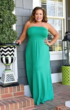 Heimish - BL-SD1306-10 - 33122 The Only One Maxi Dress - Kelly Green DRESSES