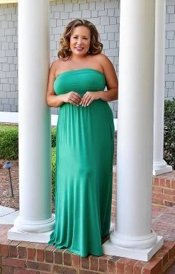 Heimish - BL-SD1306-10 - 33122 The Only One Maxi Dress - Kelly Green DRESSES
