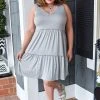 Heimish - BL-SD1286S - 22022 Once Upon A Time Dress - Heather Gray