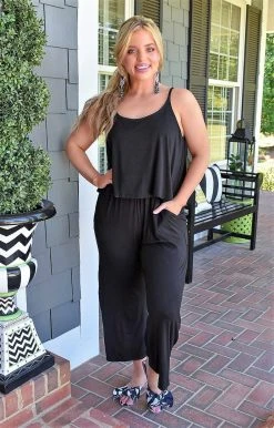 Heimish - SP1096-10 - 7222 Testing The Limits Jumpsuit - Black