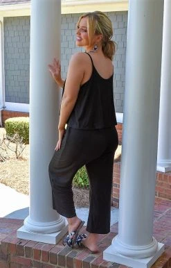 Heimish - SP1096-10 - 7222 Testing The Limits Jumpsuit - Black