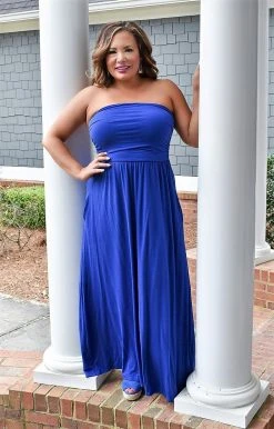 Heimish - BL-SD1306-10 - 31922 DRESSES The Only One Maxi Dress - Royal Blue