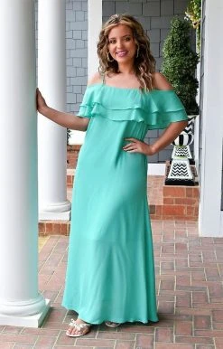 Heimish - BL-WD1058V - 31622 DRESSES Happy Anywhere Maxi Dress - Mint
