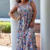 Southern Grace - 6807E - 52322 DRESSES All The Allure Floral Maxi Dress - Multi