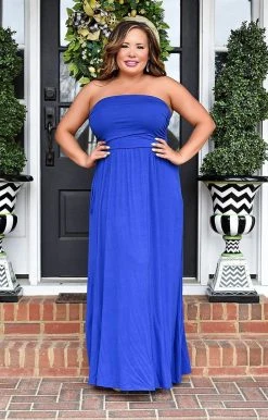 Heimish - BL-SD1306-10 - 31922 DRESSES The Only One Maxi Dress - Royal Blue