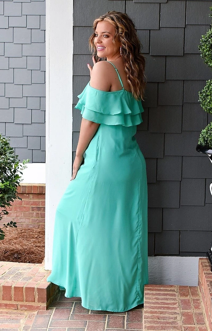 Heimish - BL-WD1058V - 31622 DRESSES Happy Anywhere Maxi Dress - Mint
