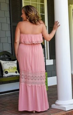 Heimish - WD1004F - 41722 DRESSES Easy To Love Maxi Dress - Rose