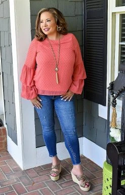 Heimish - T1064 - 41522 TOPS All You Can Do Top - Coral