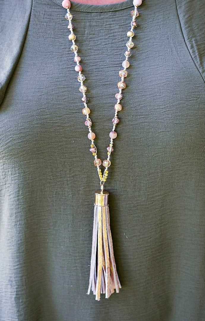 YFW - 72693-32 - 62122 Who You Know Necklace - Rose Gold Accessories