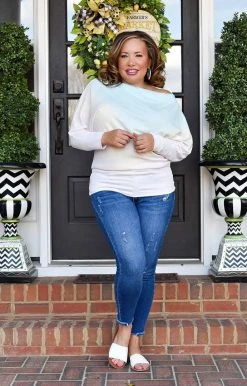 Davi & Dani - DT04438 - 2422 It's Like That Tie Dye Top