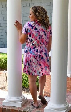 Sew In Love - VED54-2548B - 52222 Feeling Flirty Tie Dye Dress