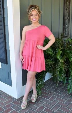 Heimish - BL-SD1313S - 22622 On Arrival Dress - Fuchsia DRESSES