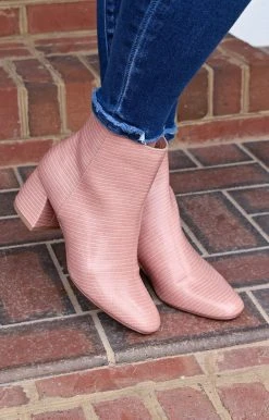 Chinese Laundry - DAVINNA - 121221 CHINESE LAUNDRY - Davinna Bootie - Rose Reptile