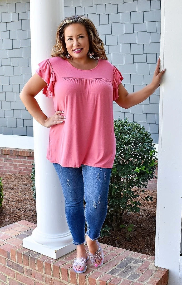 Heimish - BL-ET6286 - 33122 TOPS Pure Charm Top - Pink