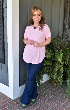 Heimish - BL-ST1565-22 - 3822 TOPS That's Enticing Top - Pink