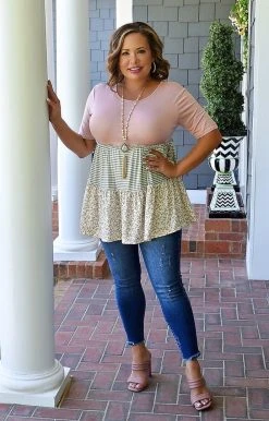 Heimish - ET6623-11 - 42522 Time To Escape Colorblock Top