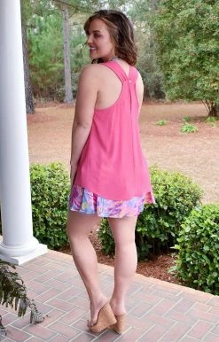 Spin USA - 4947 - 2922 Grand Opportunity Top - Hot Pink