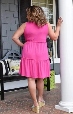 Heimish - BL-SD1286S - 21622 DRESSES Once Upon A Time Dress - Fuchsia