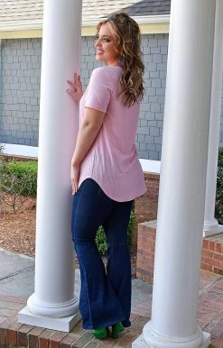 Heimish - BL-ST1565-22 - 3822 TOPS That's Enticing Top - Pink