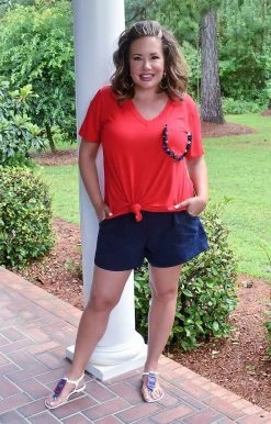 Heimish - ST1999-12 - 52922 American Dream Top - Red