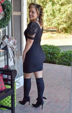 Main Strip - LD51638 - 122921 DRESSES Picked For You Dress - Black