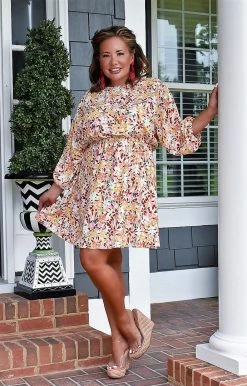 First Love - D12135 - 71222 Made For The Shade Floral Dress - Multi