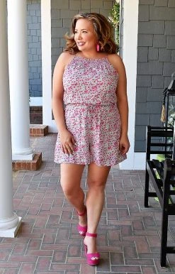 Staccato - 81840C-PP - 3322 All I Could Ask For Floral Romper - Multi