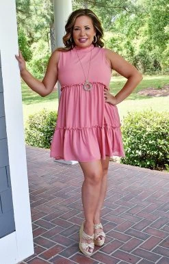 Heimish - BL-D1046F - 42922 For The Fun Of It Dress - Pink DRESSES