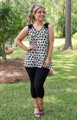 Heimish - BL-ST2212-10 - 62022 TOPS Don't Wait Leopard Top