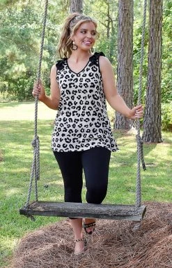 Heimish - BL-ST2212-10 - 62022 TOPS Don't Wait Leopard Top