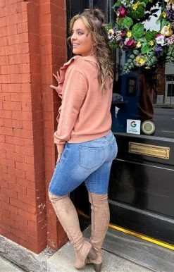 143 Story - ITM7735-PP - 13122 TOPS See You Later Top - Salmon