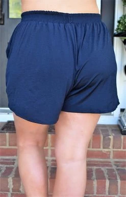 Heimish - BL-EP5012S - 4522 Thinking Of Myself Shorts - Navy BOTTOMS