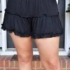 Heimish - WP1013F - 42022 Capture This Shorts - Black BOTTOMS