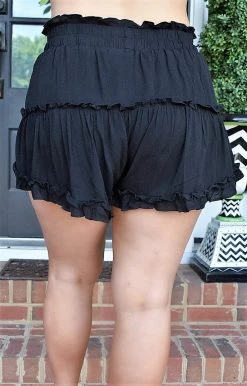 Heimish - WP1013F - 42022 Capture This Shorts - Black BOTTOMS