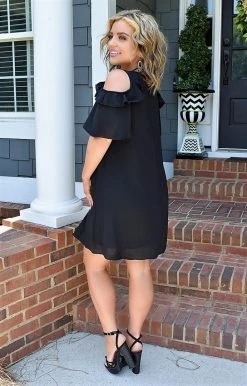 Spin USA - MD3705 - 62822 DRESSES Perfectly Innocent Dress - Black