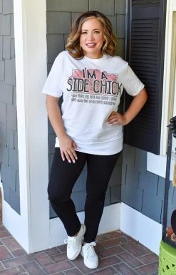 Glittering South - SIDE CHICK - 102821 I'm A Side Chick Graphic Tee Graphic Tees