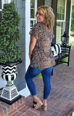 Heimish - ET6220-12 - 62822 TOPS Expecting You Print Top - Multi