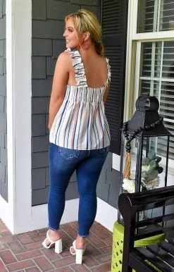 Staccato - 18528PP - 7922 Dreaming Of Us Print Top - Multi