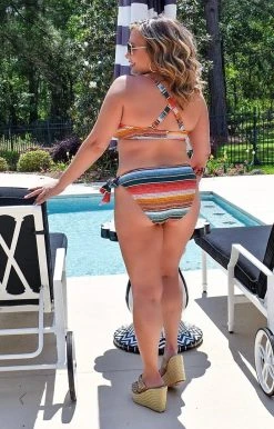 Unique Vintage - CZ201 - 5522 Dancing In The Sand Bikini Bottom