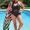 Queen - 144540 - 6122 Poolside Cutie One Piece Swimsuit - Black SWIMWEAR