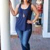 Adrienne - 1769MD - 123021 TOPS New To Me Tank - Navy