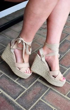 DDK Footwear - SABBER-68 - 31222 SHOES Making Decisions Wedge - Natural