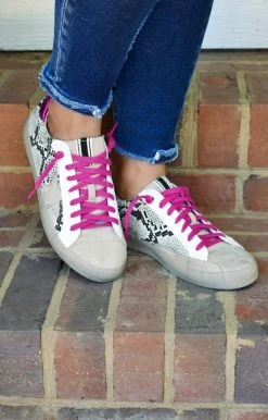 Shu Shop - PALOMA - 92621 SHU SHOP - Paloma Sneakers - Natural Snake SHOES