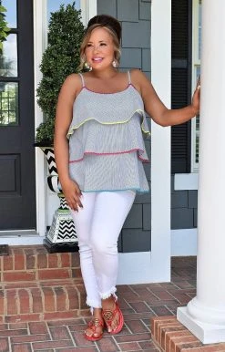 Andree - 18362-S-PP - 5622 Pure Excitement Top - Blue