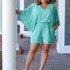 Main Strip - LR70942X - 2122 A Moment In Time Romper - Mint BOTTOMS
